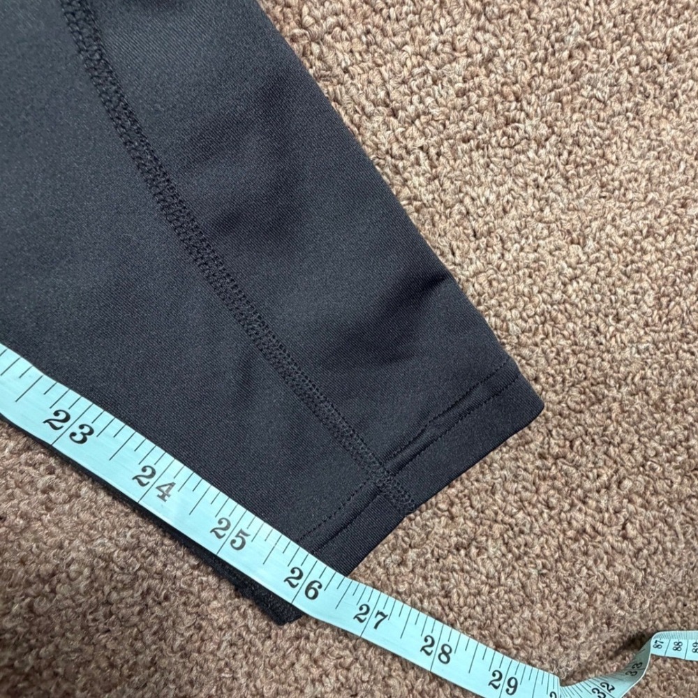 Athleta Be Free Tights Black Running Training Leggings Womens Medium - Picture 9 of 9